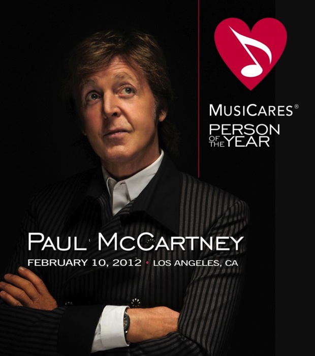 Paul McCartney 2012 MusiCares Person of the Year Poster