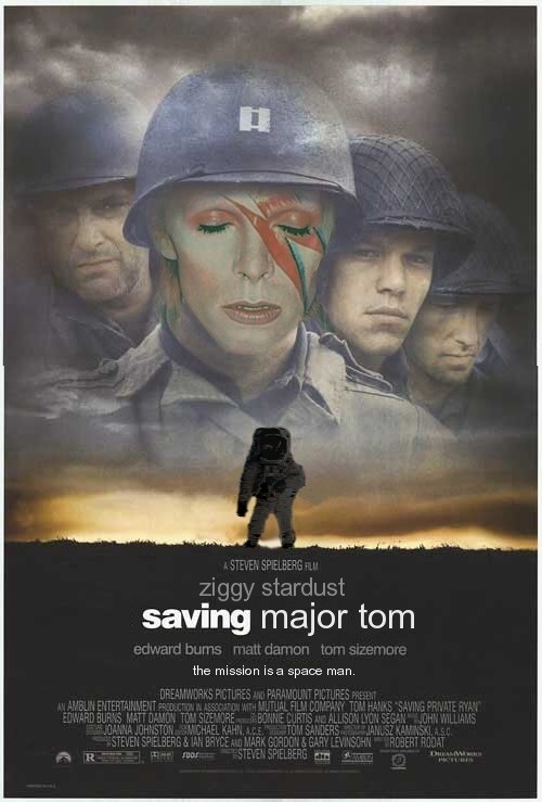 David Bowie Movie Poster Mash-Up 2