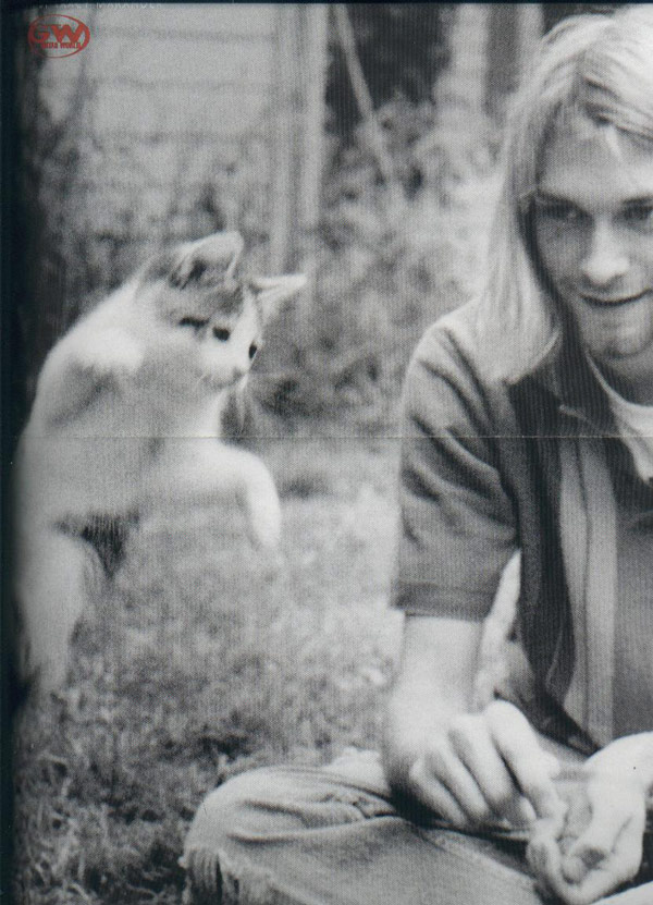 Kurt Cobain & Cat