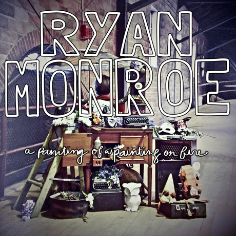 Ryan Monroe / A Painting of a Painting on Fire