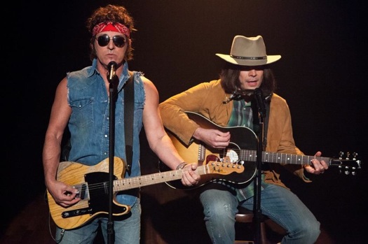 Jimmy Fallon as Neil Young and Bruce Springsteen as Bruce Springsteen (circa 1984)