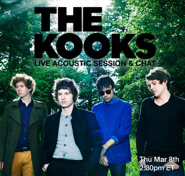 The Kooks Live Acoustic Session and Chat