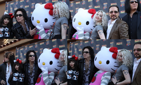 HELLO KITTY MEETS KISS