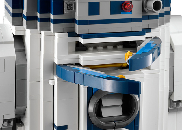 the ’R2-D2’ ultimate collector series LEGO kit