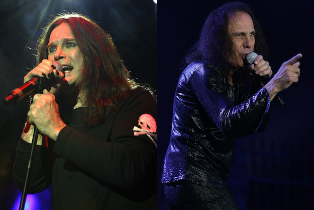 Ozzy Osbourne + Ronnie James Dio