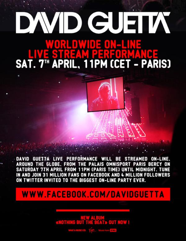 David Guetta - Paris Bercy Live Streaming