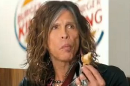Steven Tyler's Burger King Television Commercial