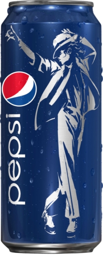 Limited Edition King of Pop Pepsi Can for U.S. Market