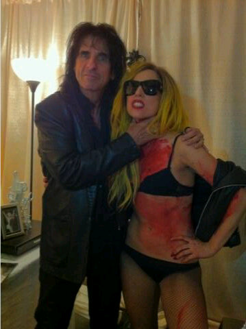 Alice Cooper & Lady Gaga