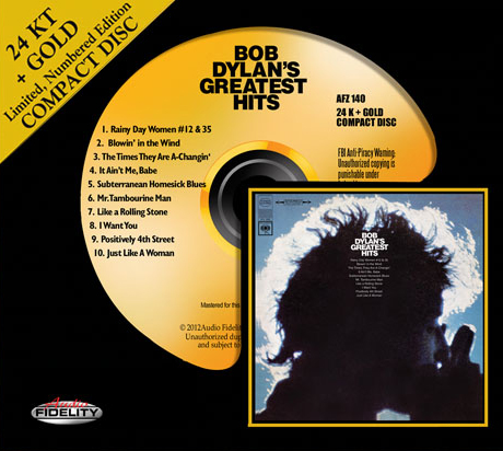 Bob Dylan / Bob Dylan's Greatest Hits [24K GOLD CD]