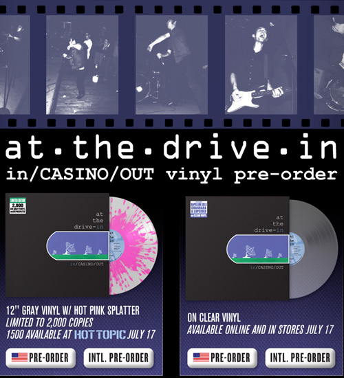 At The Drive In / In/Casino/Out [Limited colored vinyl LP]