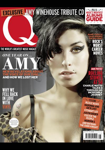 Q magazine - Amy Winehouse tribute CD