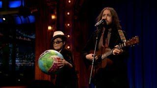 Sean Lennon and Yoko Ono