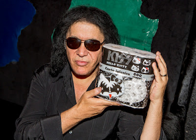 Gene Simmons & KISS × HELLO KITTY toilet paper