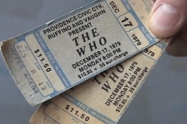 The Who - 1979 ticket