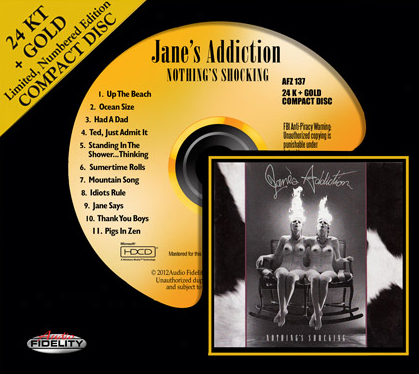 Jane's Addiction / Nothing's Shocking [24k Gold CD]