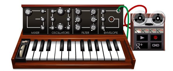 Google Logo - Robert Moog