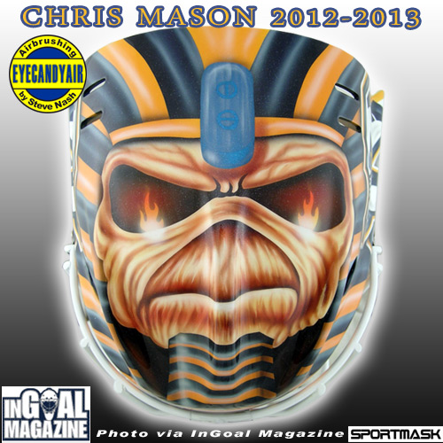 NHL Nashville Predators Chris Mason - Iron Maiden mask