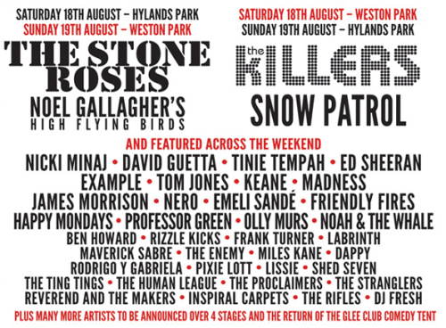 V Festival 2012