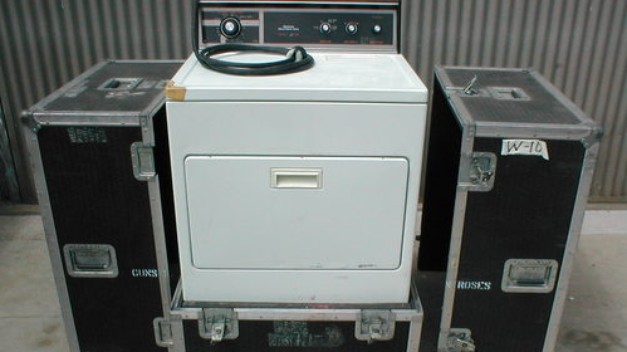 GUNS N ROSES W-10 Kenmore Dryer in Road Case GNR # 30