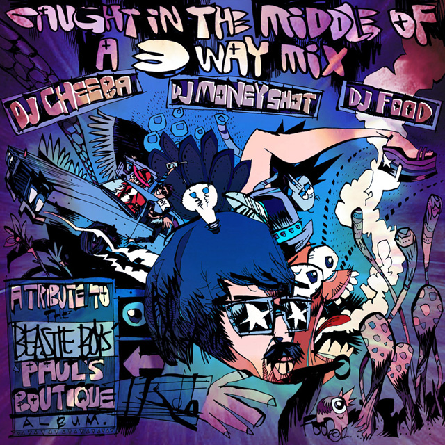 DJ Food、DJ Cheeba、DJ Moneysh / Caught In The Middle of a 3-Way Mix
