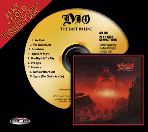 Dio / The Last In Line [24k Gold CD]