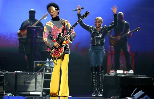 Prince and Mary J. Blige