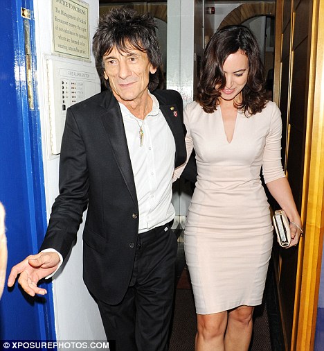 Ronnie Wood & Sally Humphries