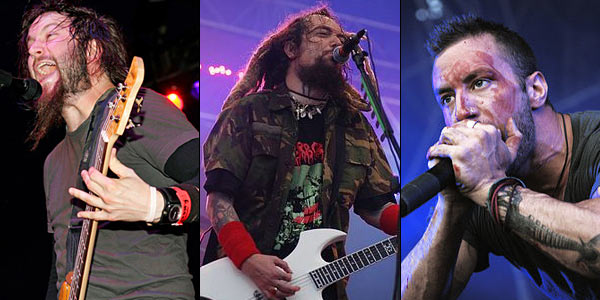 Troy Sanders, Max Cavalera, Greg Puciato