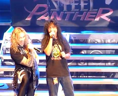 Joey Belladonna (ANTHRAX) & STEEL PANTHER