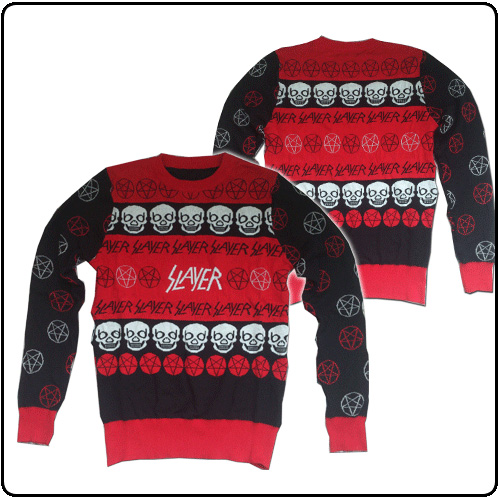 Slayer’s Christmas sweater