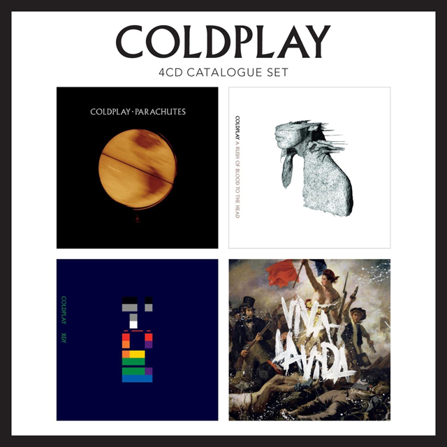 Coldplay / 4 CD Catalogue Seｔ