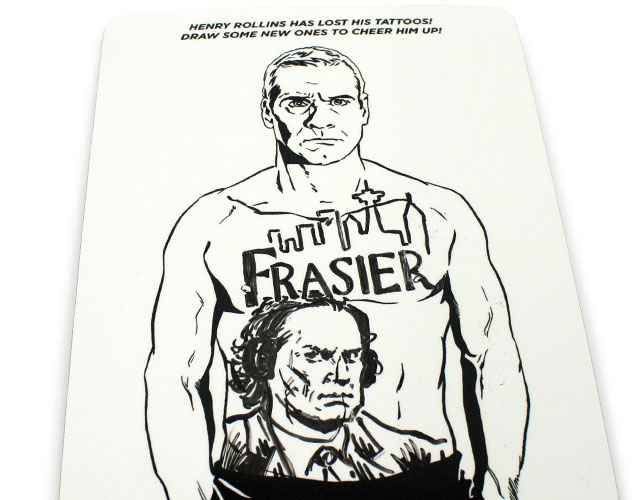 Henry Rollins Tattoo Whiteboard