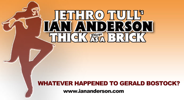 JETHRO TULL'S IAN ANDERSON Plays THICK AS A BRICK