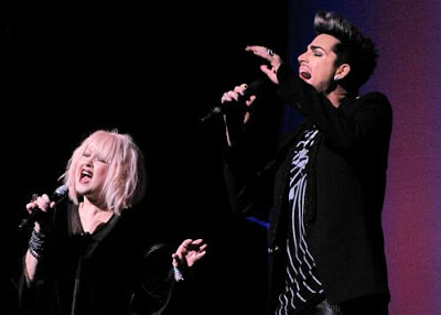 Adam Lambert & Cyndi Lauper