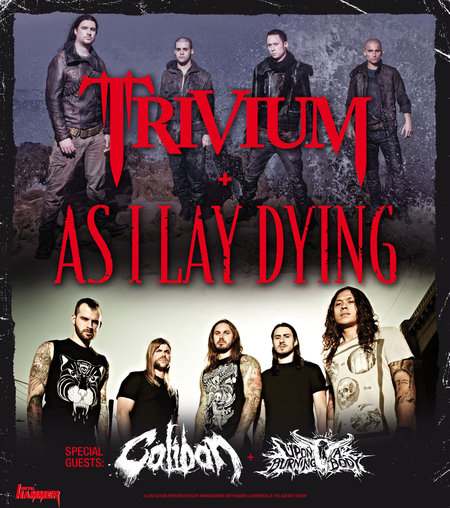 Trivium / As I Lay Dying / Caliban / UABB European Tour 2012