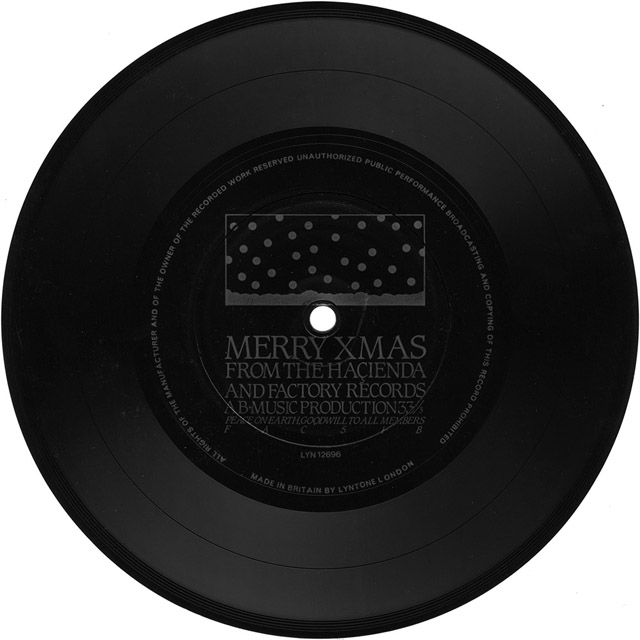 FAC51B - Merry Christmas from The Hacienda and Factory Records