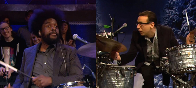 Questlove and Fred Armisen
