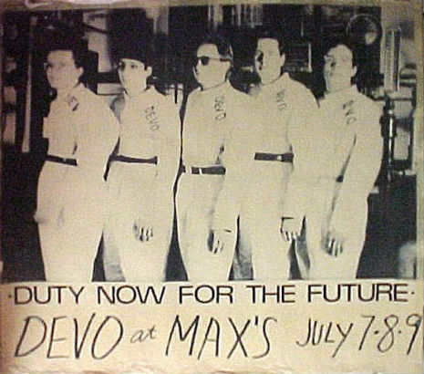 Devo - 1977 Max's Kansas City!