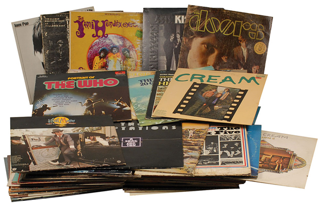 Joey Ramone's record collection
