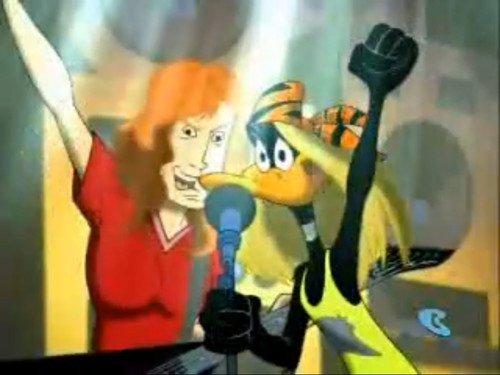 Dave Mustaine on Duck Dodgers