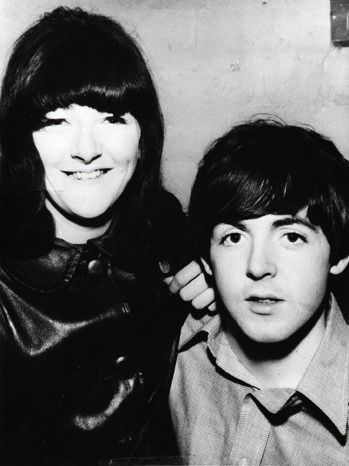 Freda Kelly and Paul McCartney