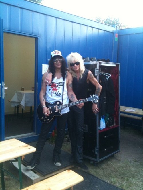 SLASH & Michael Monroe