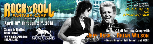 Brian Wilson and Jeff Beck - Rock & Roll Fantasy Camp