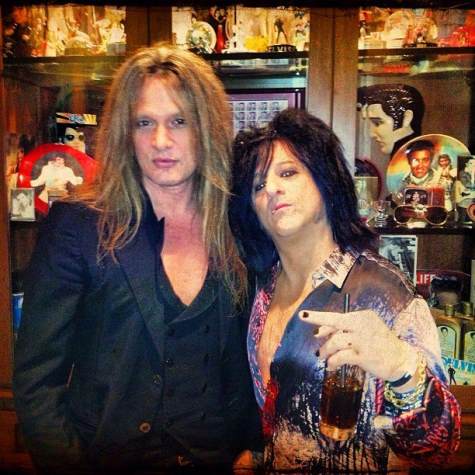 Sebastian Bach and Steve Stevens