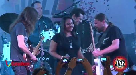 SEPULTURA, ANGRA Guitarists Perform At GARANHUNS JAZZ FESTIVAL