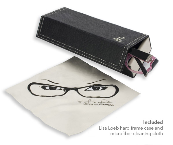 The Lisa Loeb Eyewear - framecase cloth