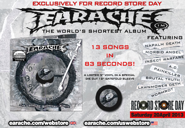 VA /  Earache: The World's Shortest Album