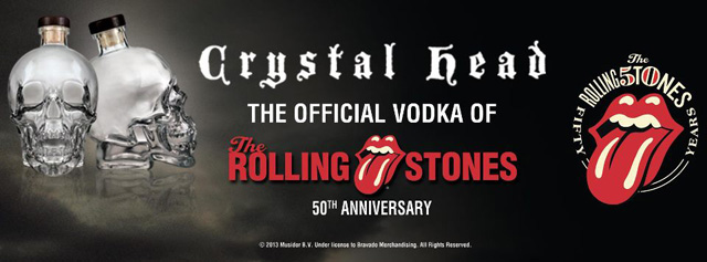 The Rolling Stones×Crystal Head Vodka