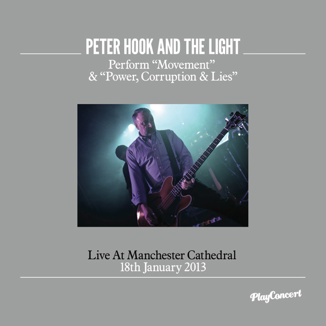 Peter Hook & The Light / Live at Manchester Cathedral - 18th Jan 2013